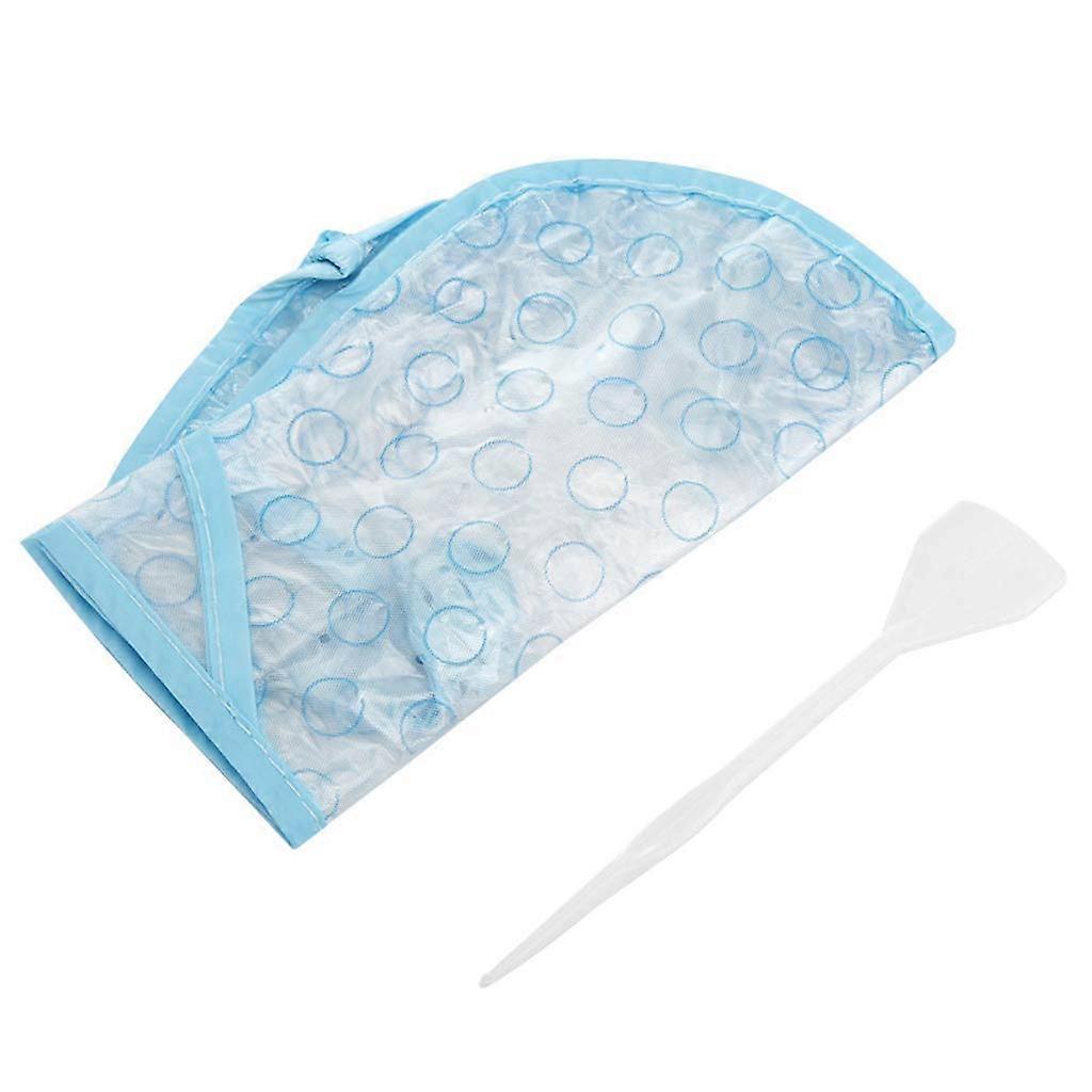 Hair Highlighting Cap with Hook Needle for Precise Strand Selection and Professional Dyeing Kit