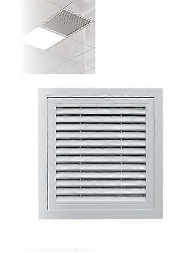 Ventilation Grille ABS Plastic Rectangular Air Vent Cover for Cabinets Wardrobe Kitchen Bathroom Ref:6963