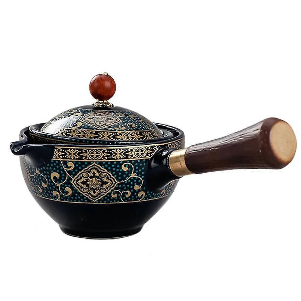 Portable Ceramic Tea Maker Set for Puer & KungFu Tea with Infuser