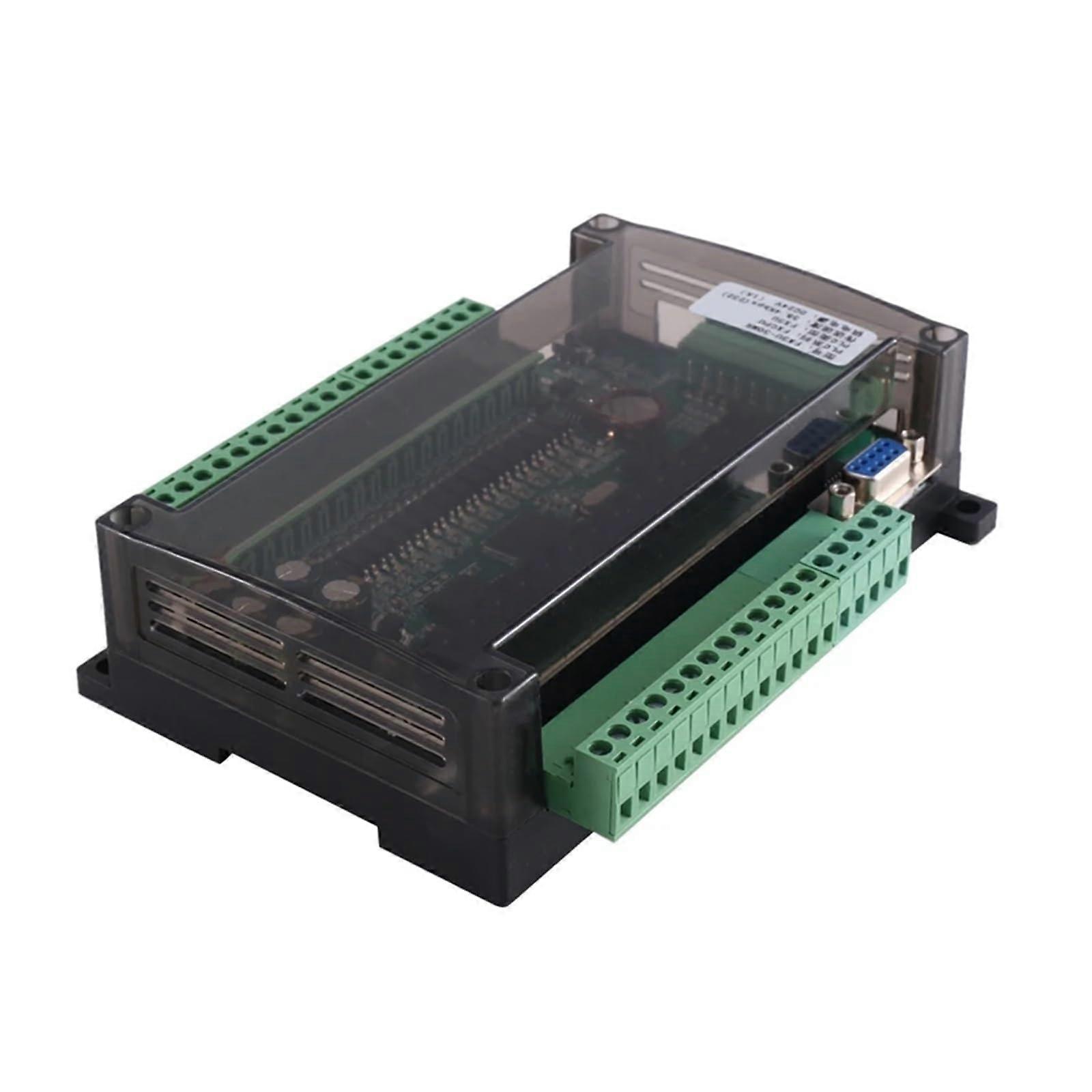 PLC Programmable Controller FX3U30MR Board with RS232 RS485 Stable Relay Output for Automation