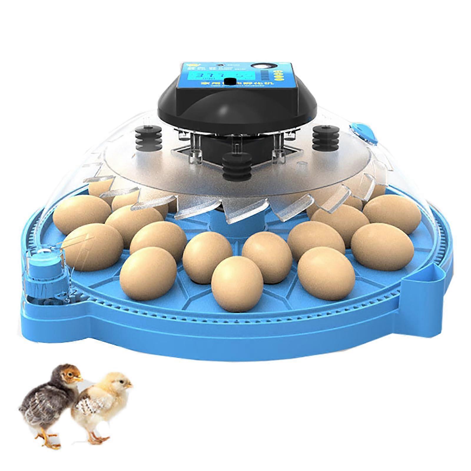 Automatic Egg Incubator with LED Display, 12 Egg Turner, Temperature and Humidity Control for Poultry