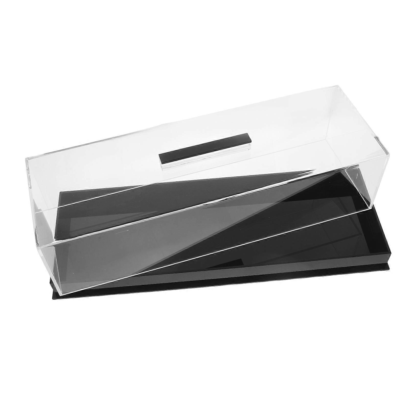 Cake Stand for Rectangular Cake Acrylic Tray with Cover for Events