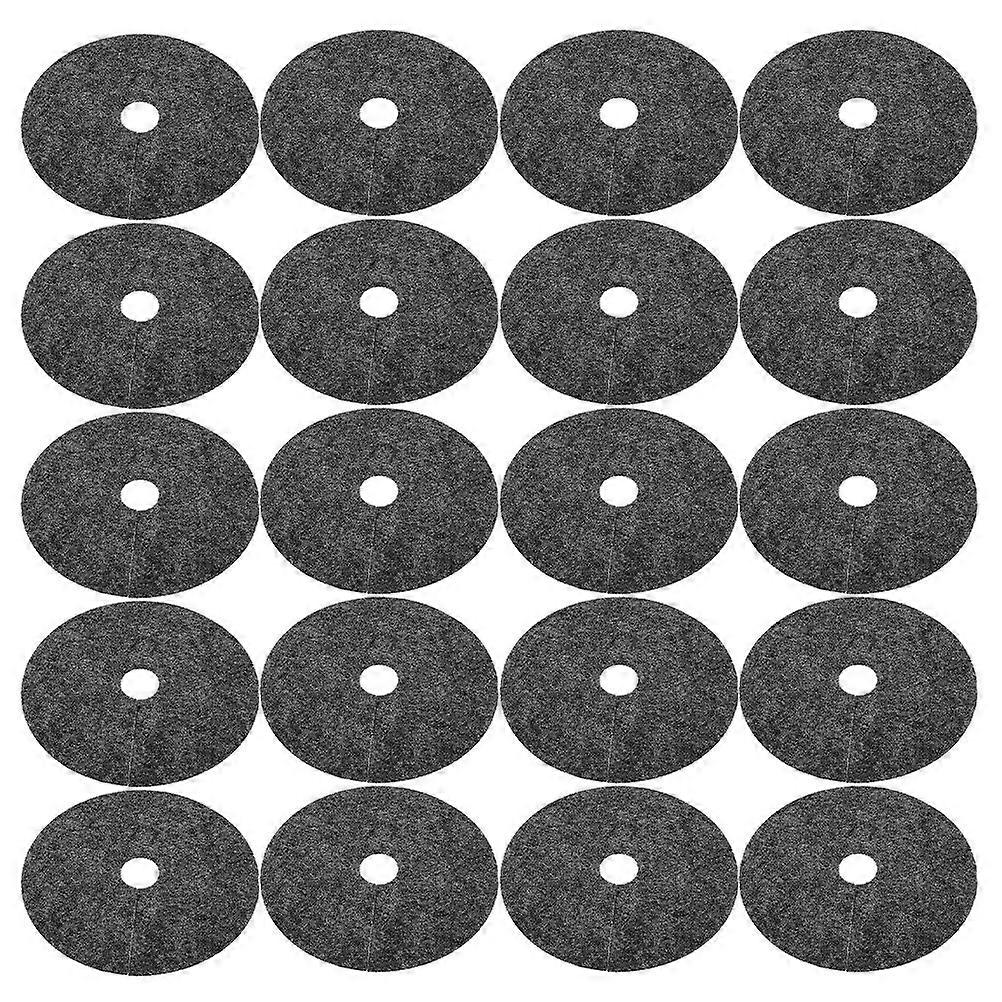 Tree Cover Weeds Barrier Tree Mulch Ring for Root Protection 20Pcs Grey