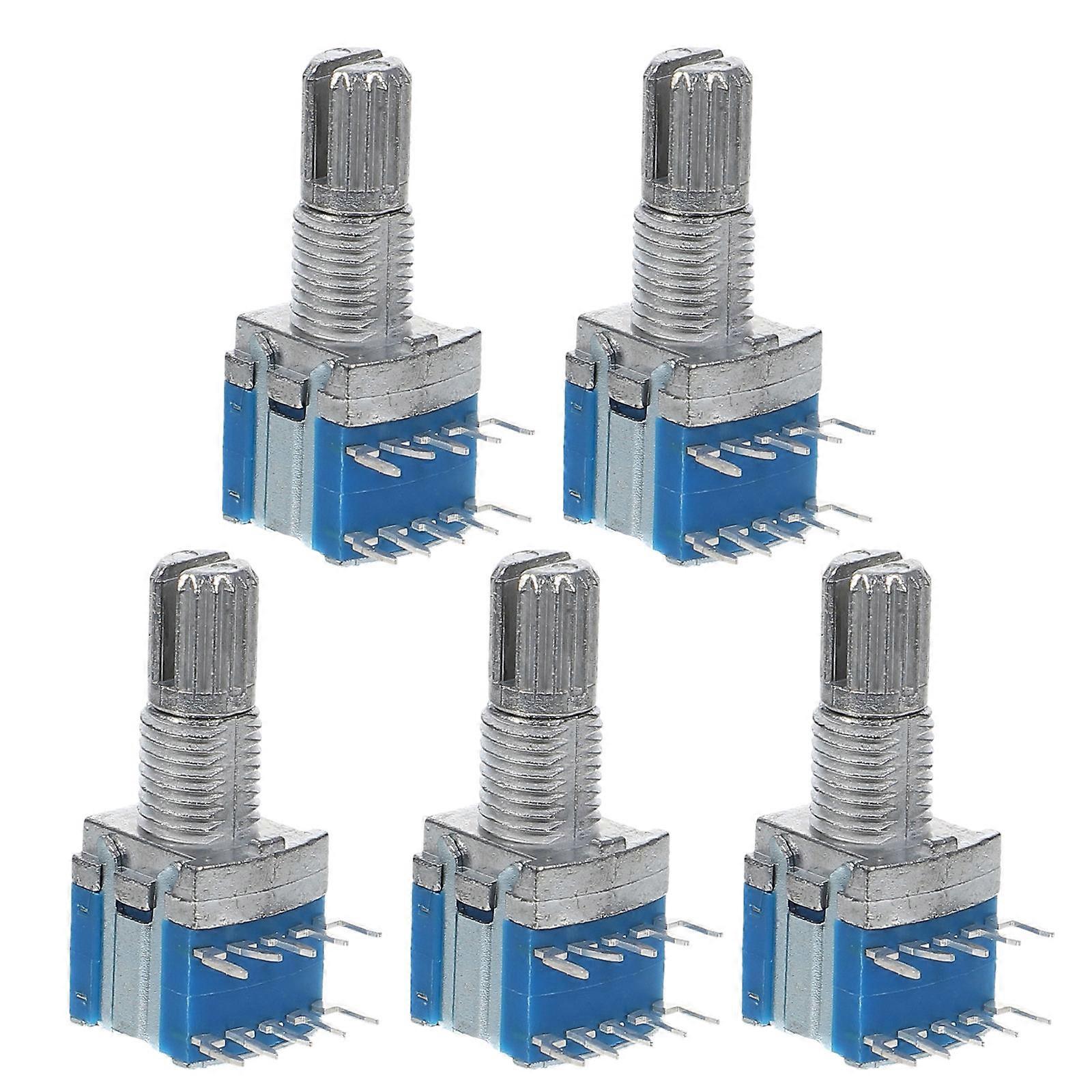 Metal Rotary Encoder Switch for Audio Equipment Control 20Pcs