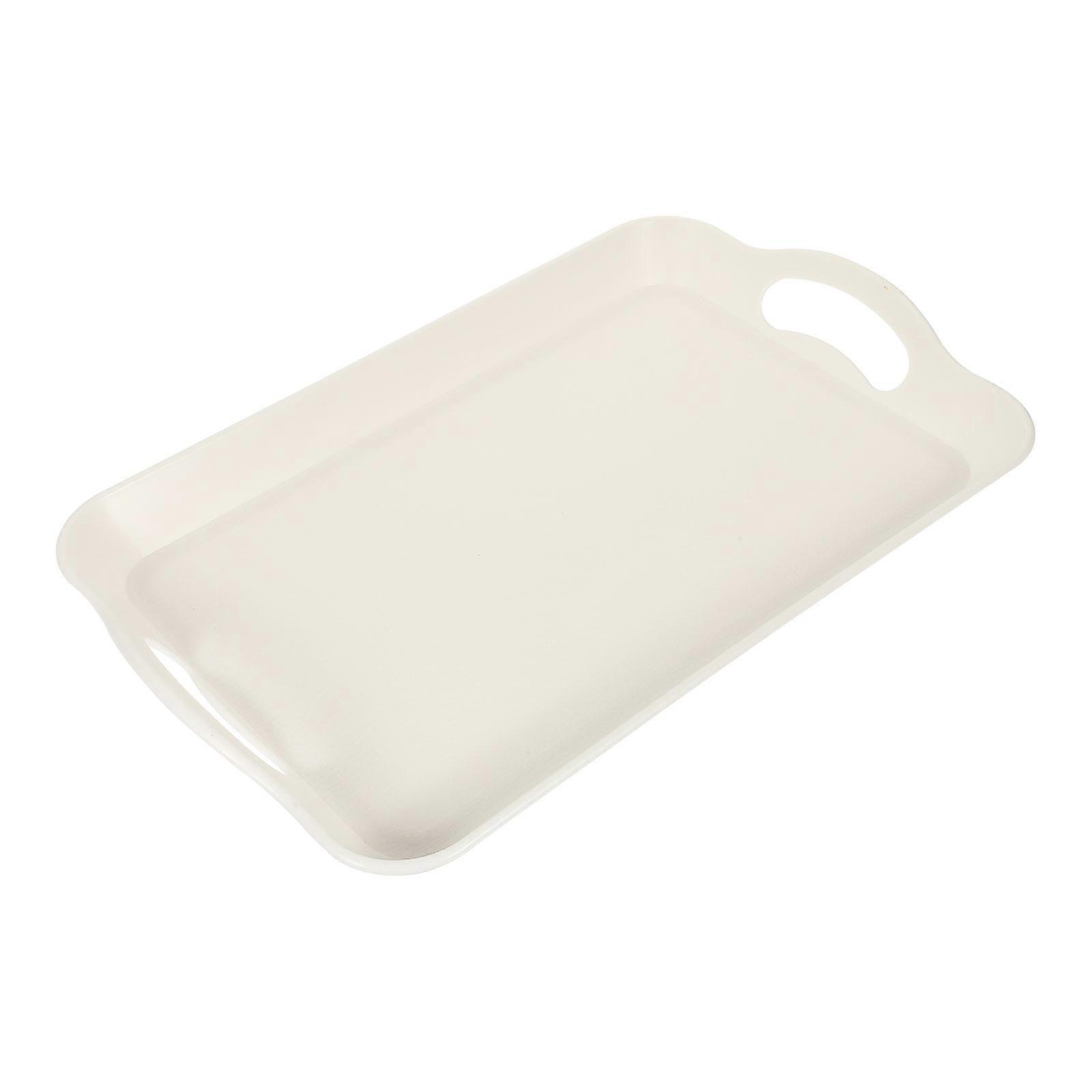 Double Handle Serving Tray Food Serving Tray for Storage