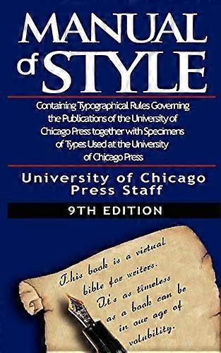 El Manual de Estilo de Chicago
