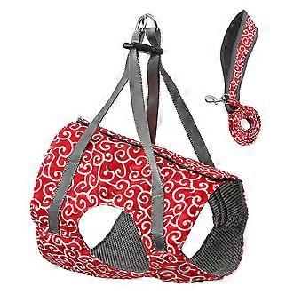 Escape Proof Cat Harness and Leash Set for Small Cats, Adjustable Breathable Kitten Walking Vest