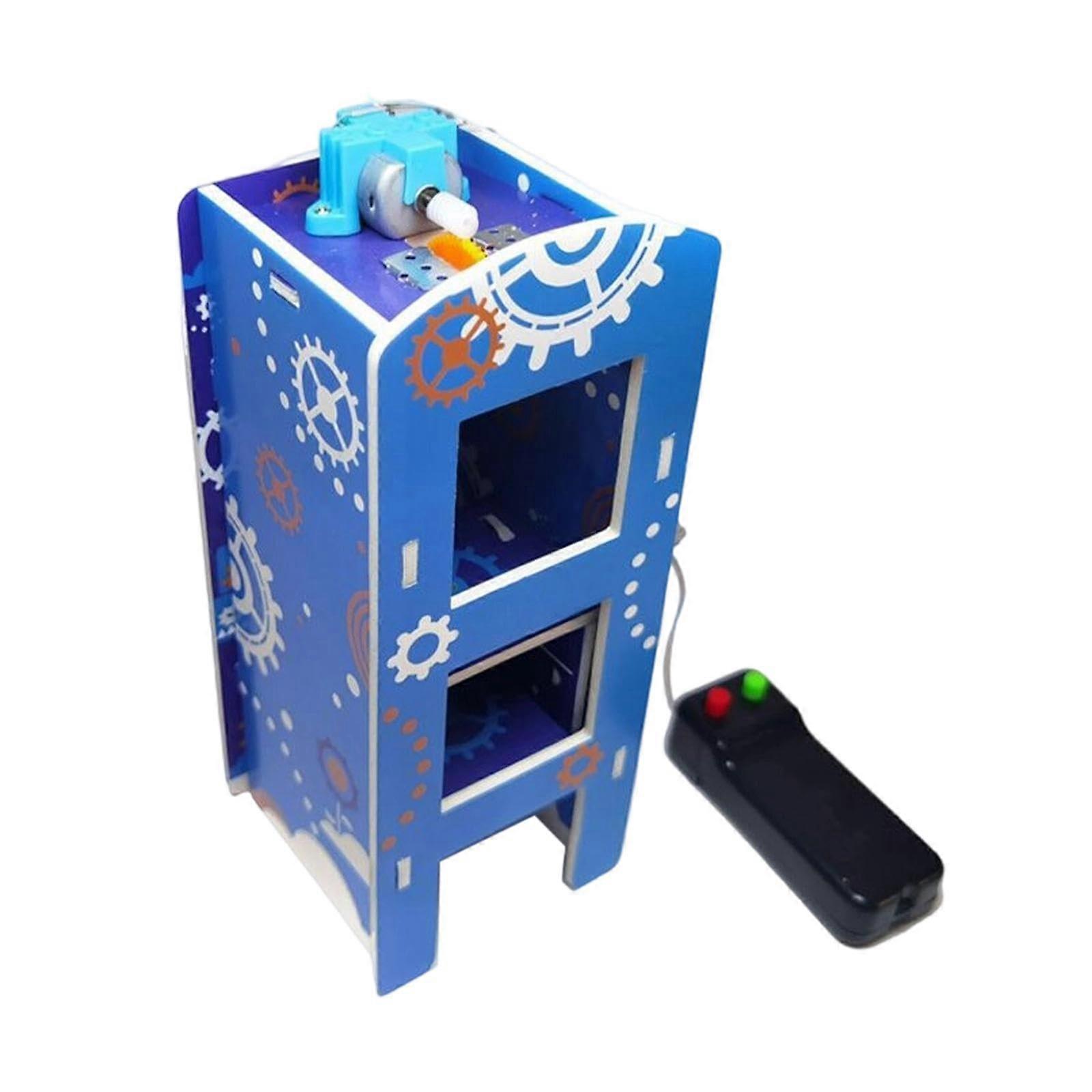 STEM Science Kit DIY Elevator Toy for Kids Ages 512, Functional Elevator Model, Easy Assembly Learning Set