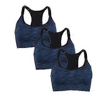 3 pcs Yoga Bra Seamless Sports Bra for Women Yoga Bra Ladies Gym Sports Bra Vest Tank Tops Racerback Sports Bra Middle Impact Sports Bra