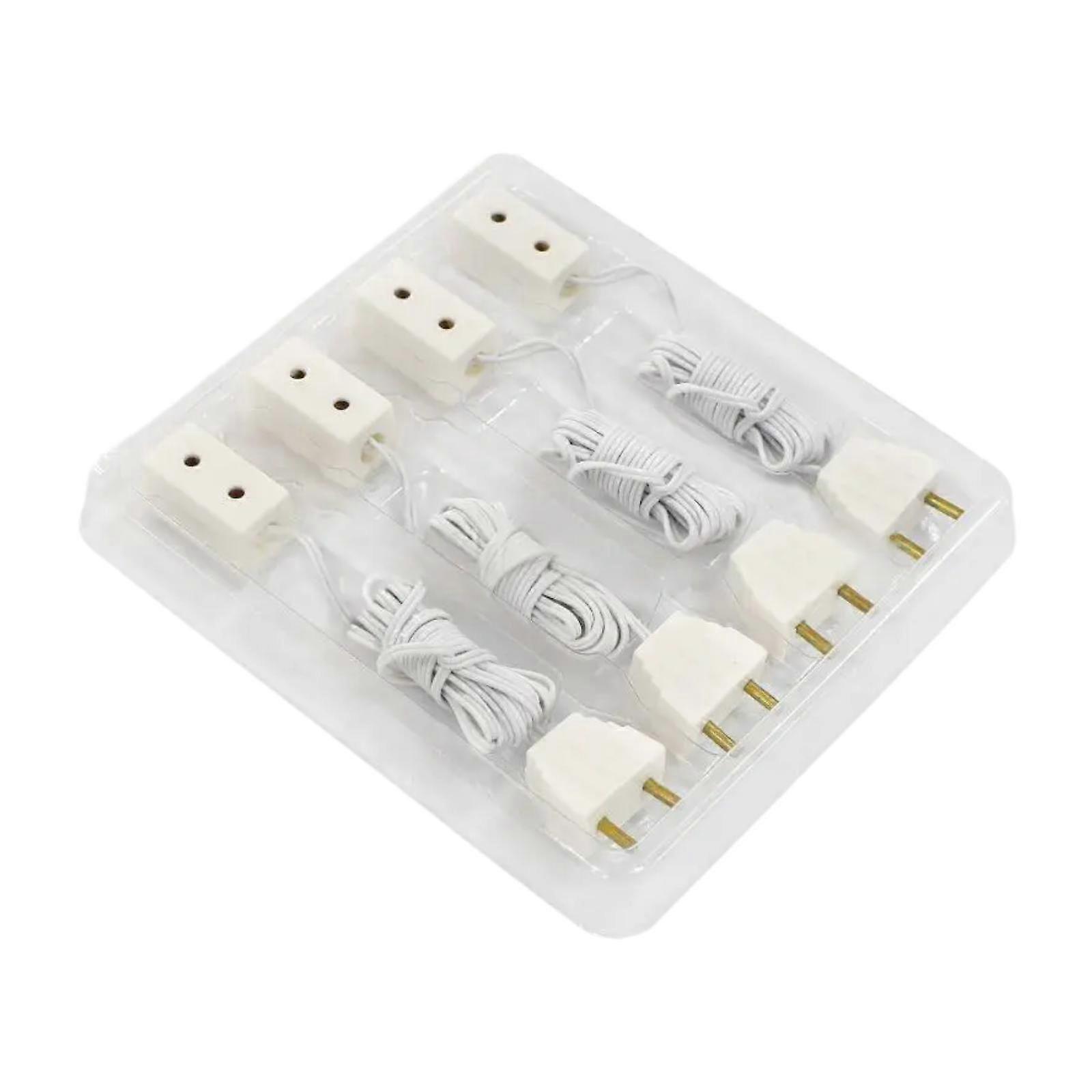 4Pcs 1/12 Scale Socket Connection Line Mini Model for Kitchen Bathroom Home