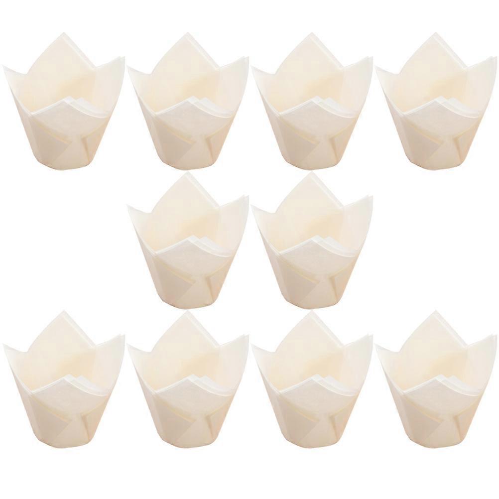 Serving Cake Cups Baking Cups for Kitchen Use 400Pcs White Paper