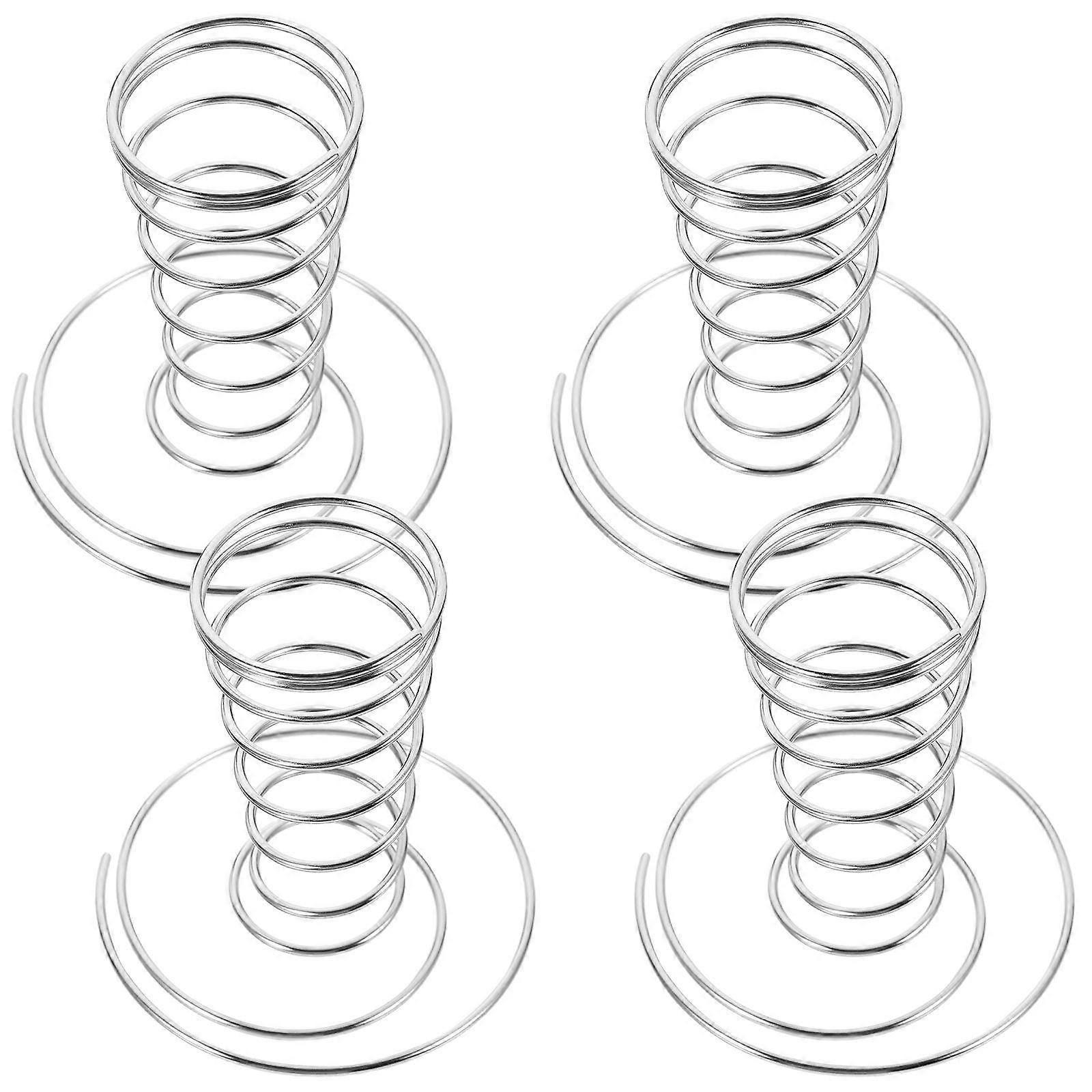 4Pcs Eiscremehalter Edelstahl Eistütenhalter Eiertütenhalter Eiscremeständer