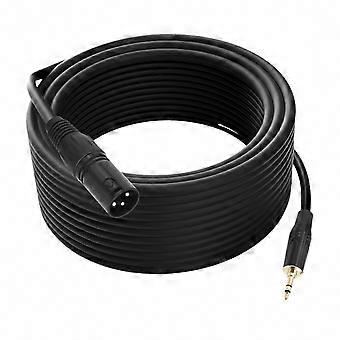 XLR to 3.5mm Cable, Male to Male, 1/8 inch TRS Stereo o Cable