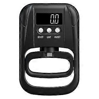 Digital Hand Dynamometer Hand Grip Strength Trainer USB Rechargeable Grip Strengthener Hand Exerciser Meter Black