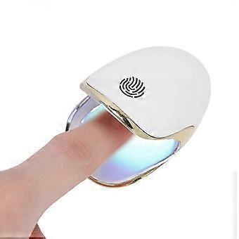 2024 UV-LED-Nagellampe Mini-Nageltrockner für einen Finger, kleiner tragbarer einzelner Finger