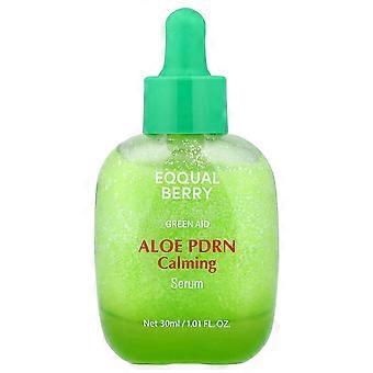 EQQUALBERRY, Green Aid, Aloe PDRN Calming Serum, 1.01 fl oz (30 ml)