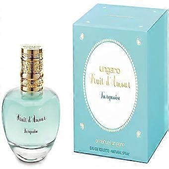 Emanuel Ungaro Ladies Womens Fruit d'Amour Turquoise 100ml EDT Perfume Fragrance