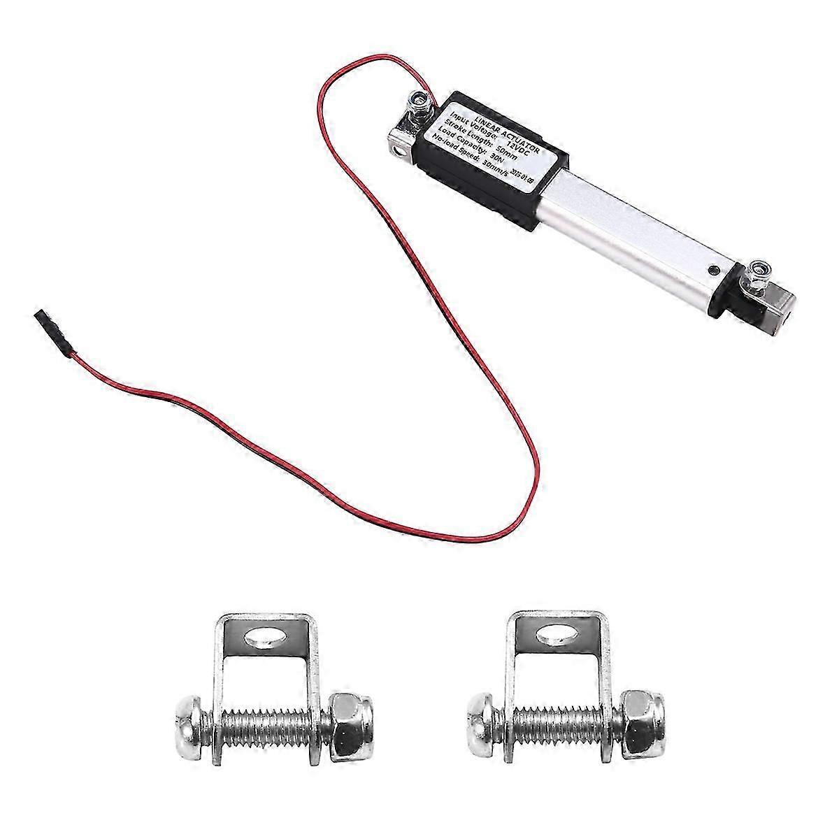 Mini Electric Linear Actuator | 30mm/s Speed | Waterproof | 12VDC | Compact Design