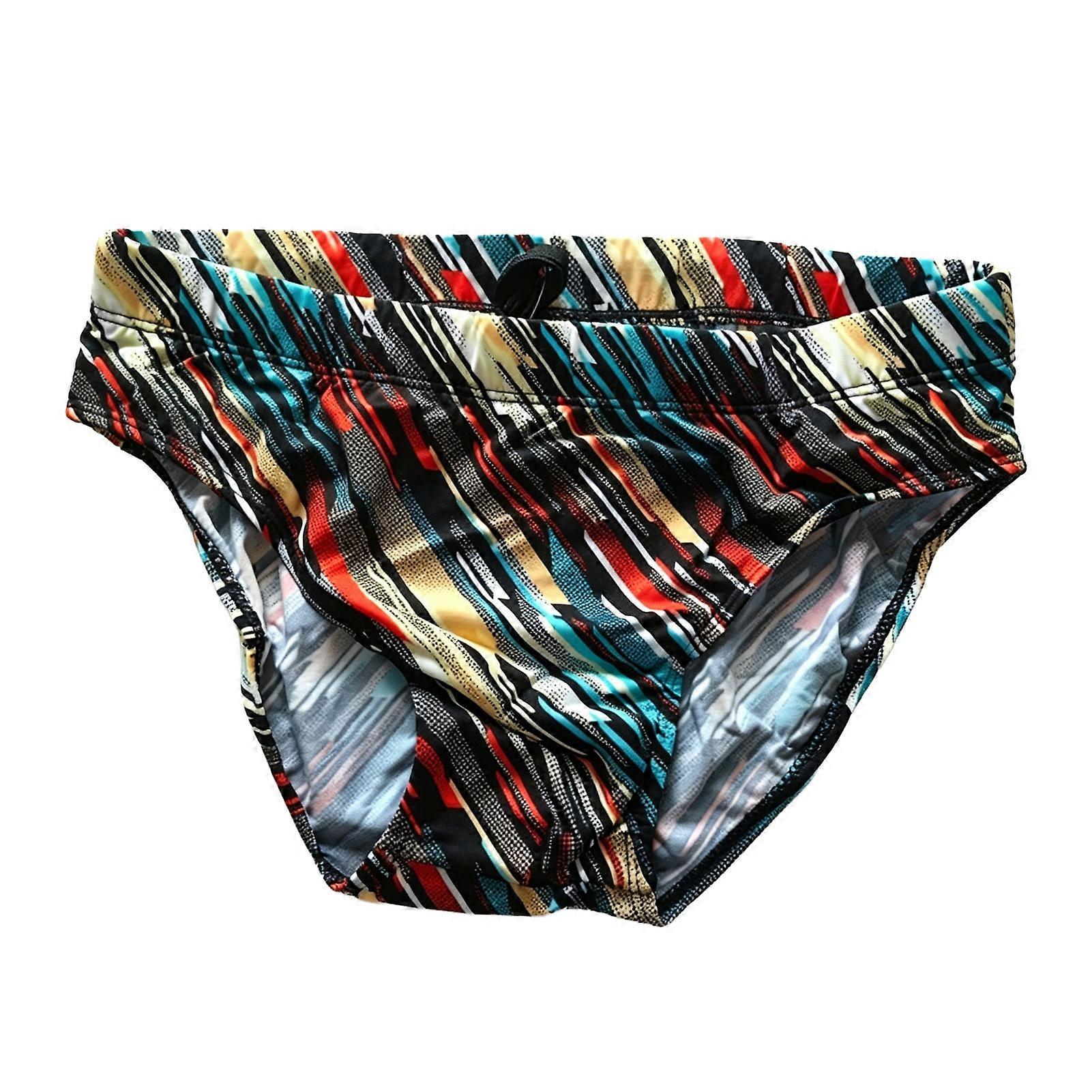 Triathlon Swimming Trunks - Streamlined & High Elastic - for Reducing Drag