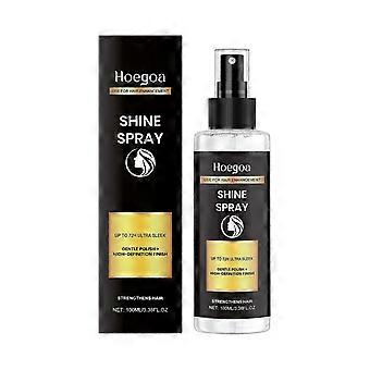Spray brillance pour cheveux Hoegoa - soin quotidien nourrissant pour des cheveux forts, lisses et brillants