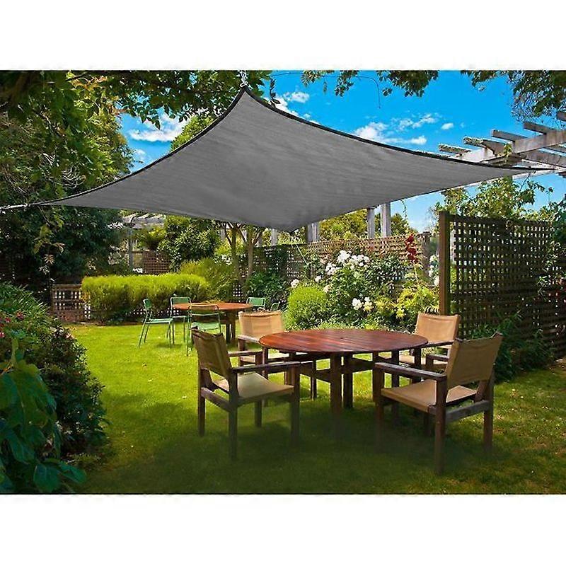 Shade sail - Sunnylaxx - Rectangular 2x3m - Waterproof and resistant - Grey color
