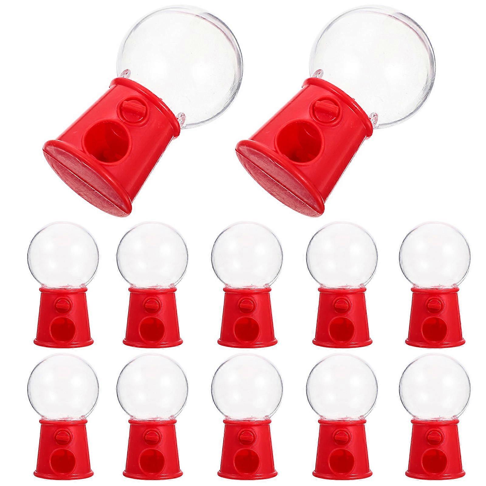 Creative Candy Machine Mini Gumball Dispenser for Wedding 12Pcs Bundle