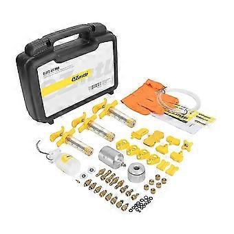 Ezmtb 2023 Pro Bicycle Hydraulic Disc Brake Oil Bleed Kit compatible with SRAM SHIMANO Avid Series Bike Brake Repair Tool