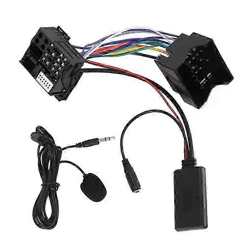 Suitable Fit For  E60 E61 E63 E64 E65 E66 E81 E82 E87 E70 E90 E91 E92 E93 Stereo MP3 Music Receiver Module AUX Adapter Cable