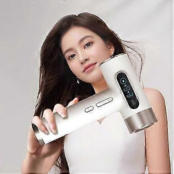 Sèche-cheveux sans fil à grande vitesse, moteur de 100 000 tr/min, charge rapide USB-C et batterie intégrée de 15600 mAh