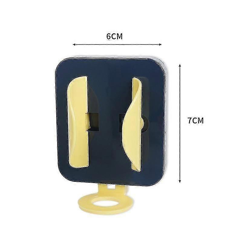 1pc Gravity Induction Plastic Toothbrush Holder / Self Adhesive Wall-mounted