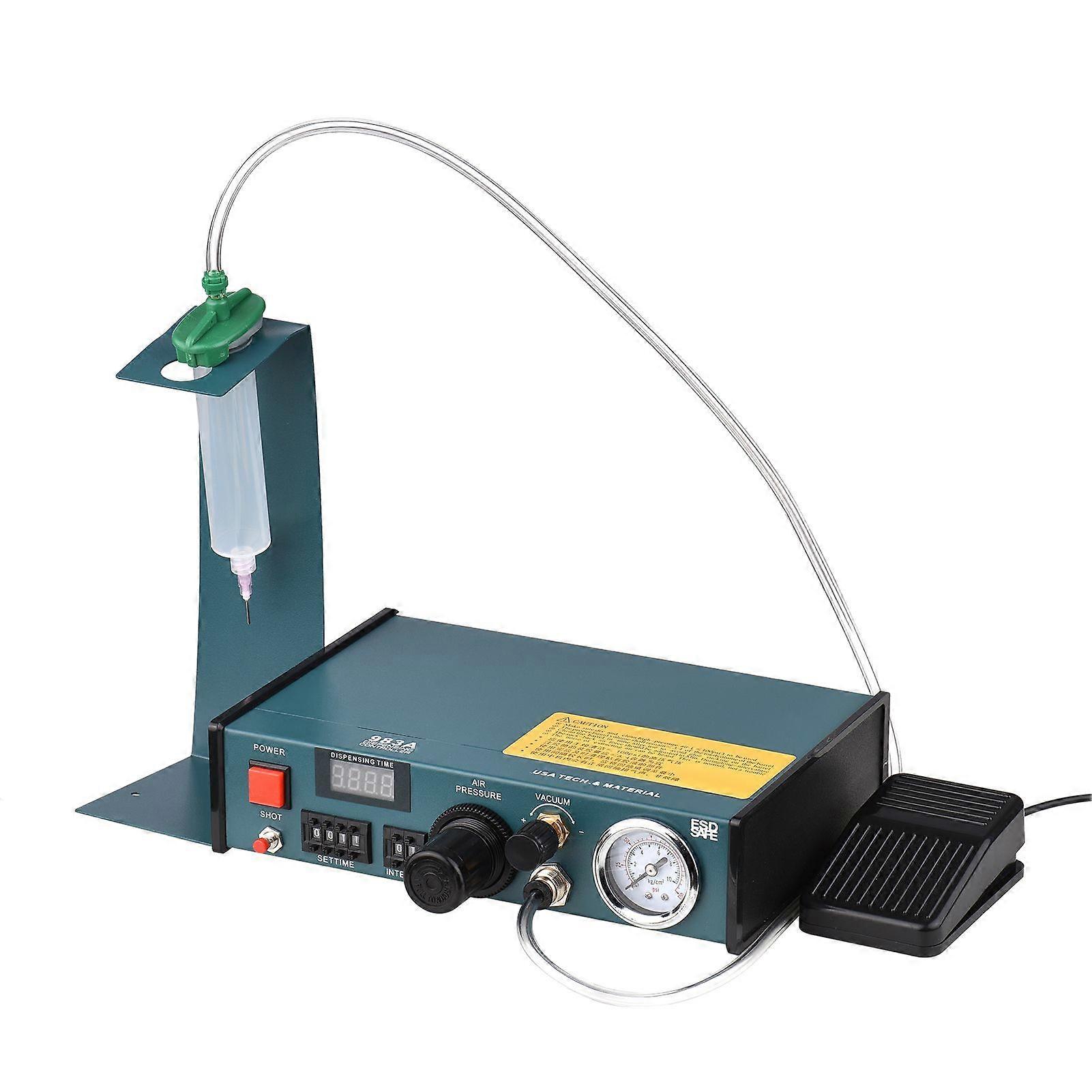 983A 220V Automatic Glue Dispenser Machine Professional Precise Dispensing Controller Glue Machine Digital Control Drip Glue Dropper Machine Precision