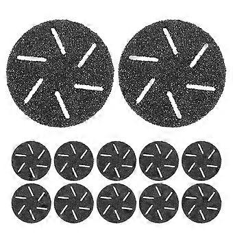 Coarse Replacement Roller Refill Head 20pcs Electric Foot File Replacement Rollers Heads Refills