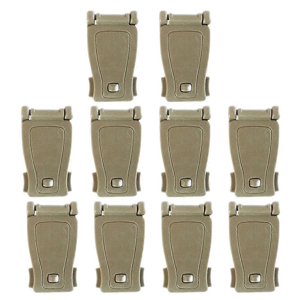 Woven Strap Buckles Web for Backpack 10Pcs Tactical Clips