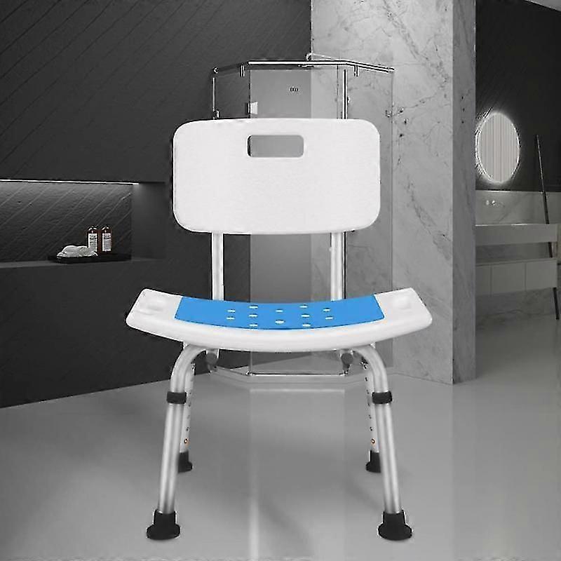 Chaise de douche pliante avec coussin antidérapant