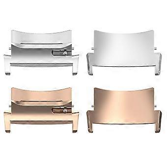 Band Connector, TwoTone Silver Rose Gold Stainless Steel Replacement Adapter for Oppo Watch X2 and OnePlus Watch 3