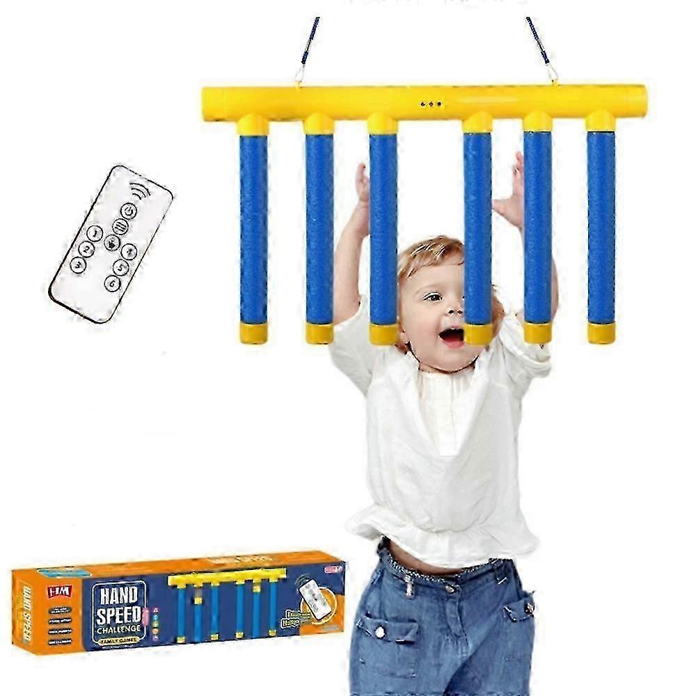 Reflex Challenge Game, Falling Sticks Game, Hand Eye Coordination Training