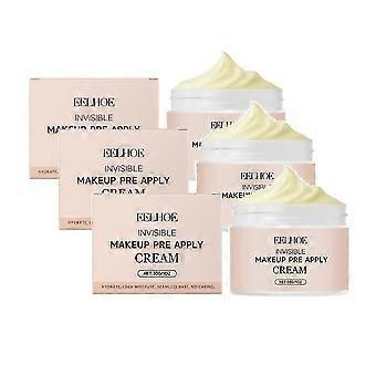3X Eelhoe Pre Makeup Face Cream Light Weight Keep Brighten Pores Oil Control Lasting Nourishing Moisturizing Base Foundation Creams
