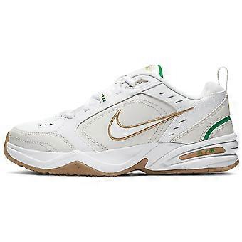 Nike Air Monarch IV 'Branco, Verde da Sorte e Dourado' 415445-103