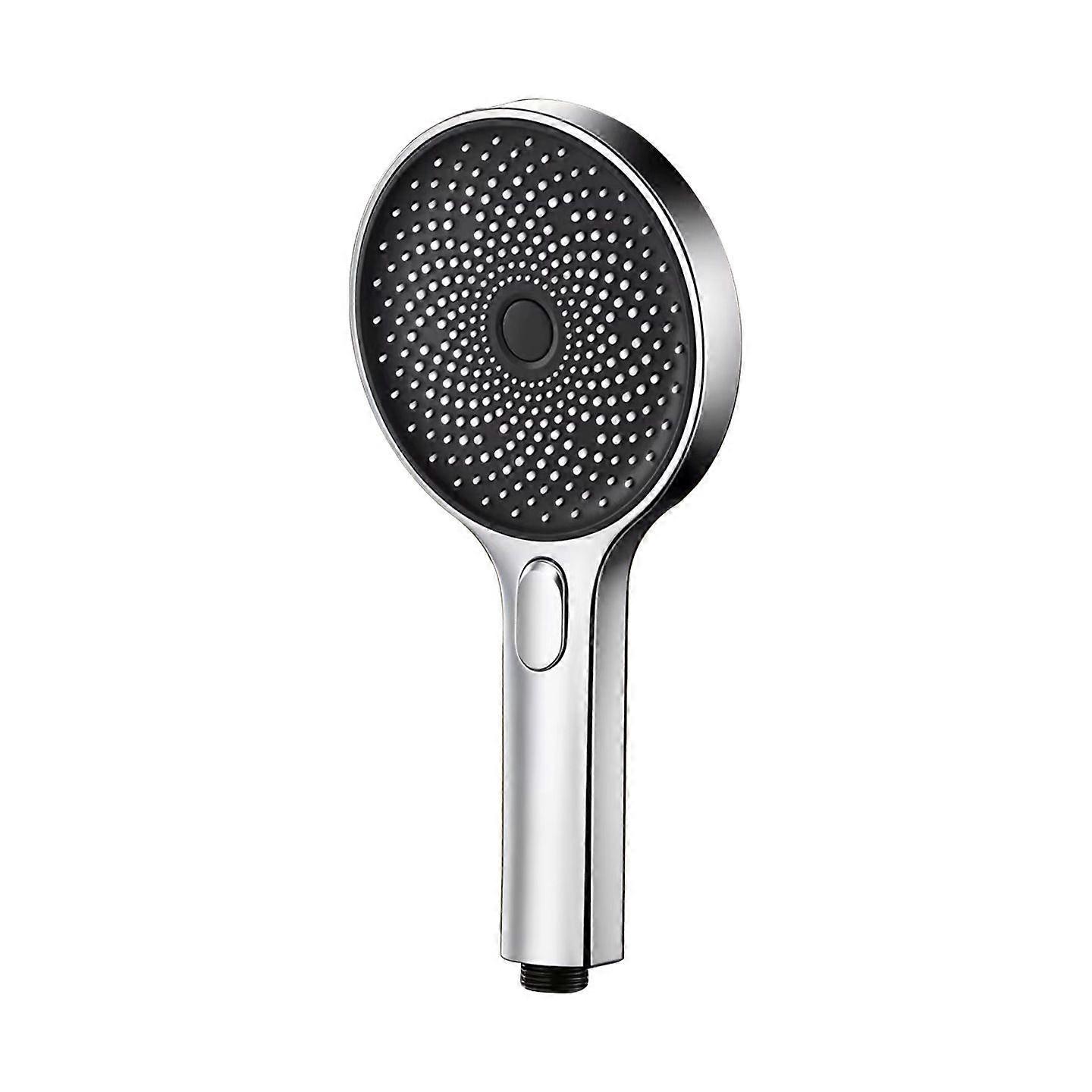Tte de douche, 3 jets, chrome / noir