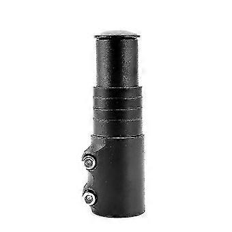 Ingranditore per tubo sterzo forcella in alluminio nero