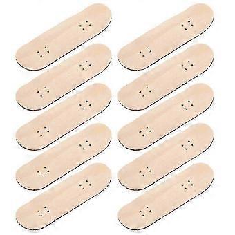 Finger Skateboard Wooden Board Replacement Parts 10 Pcs Compatible with TY