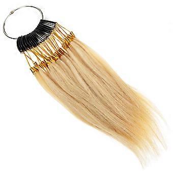 Straight Hair Human Hair Wig for Coloring Testing 2Sets Salon Accessories