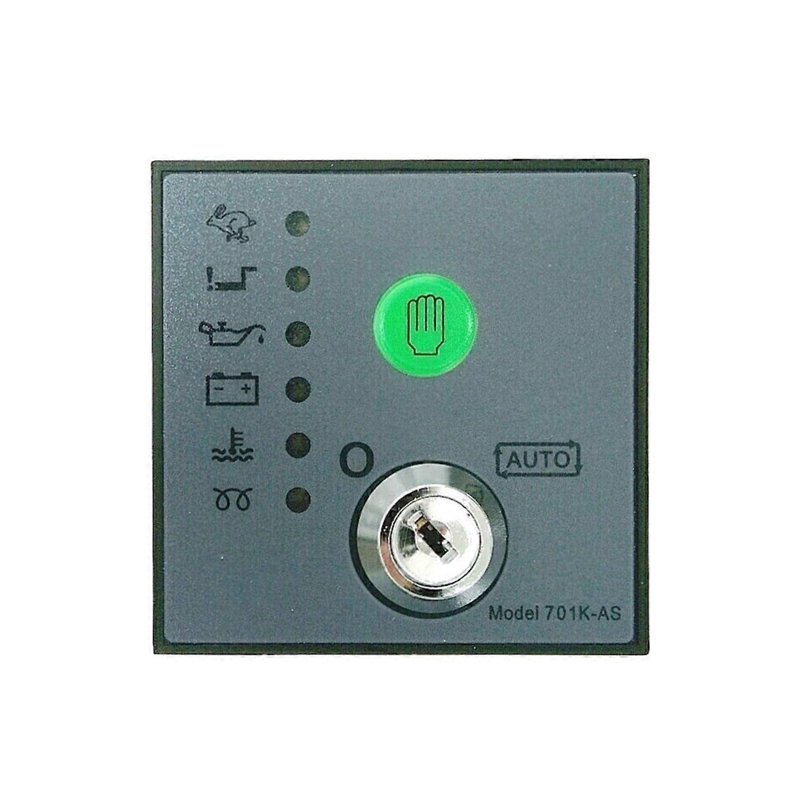 Generator Auto Start Controller Color Key Start Genset Control Module Replacement for DSE701AS 701KAS