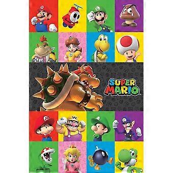 Super Mario Characters Jigsaw Puzzle gamer bedroom ZRC1564