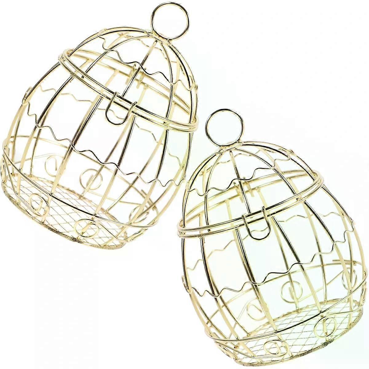 Mini with Openwork Wire Frame Storage Container