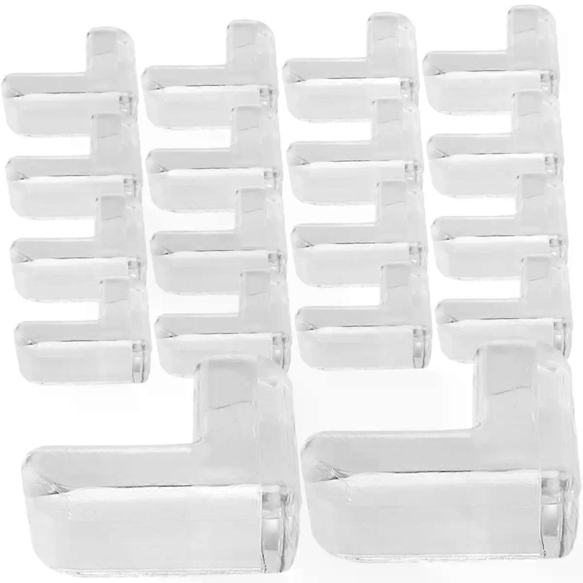 18pcs Corner Protectors for Baby, PVC Right-angle Table Guards