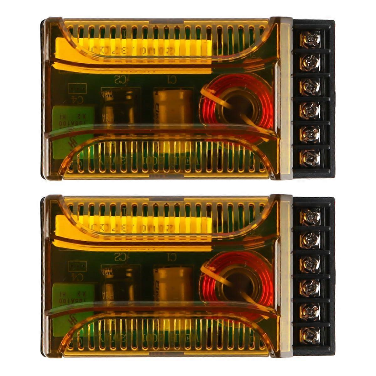 2-weg crossover voor luidspreker 2-pack luidsprekerfrequentieverdeler 120W