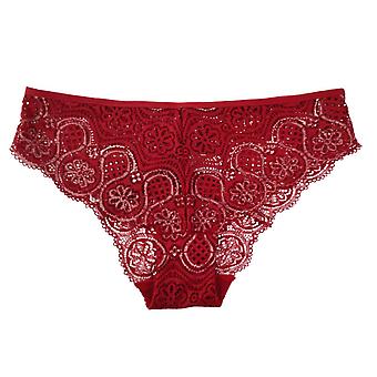 Veeki 5 Pack Women's Panties Lace Bikini Underwear Moderate Coverage Multi-packs, ST-JF1, 2XL