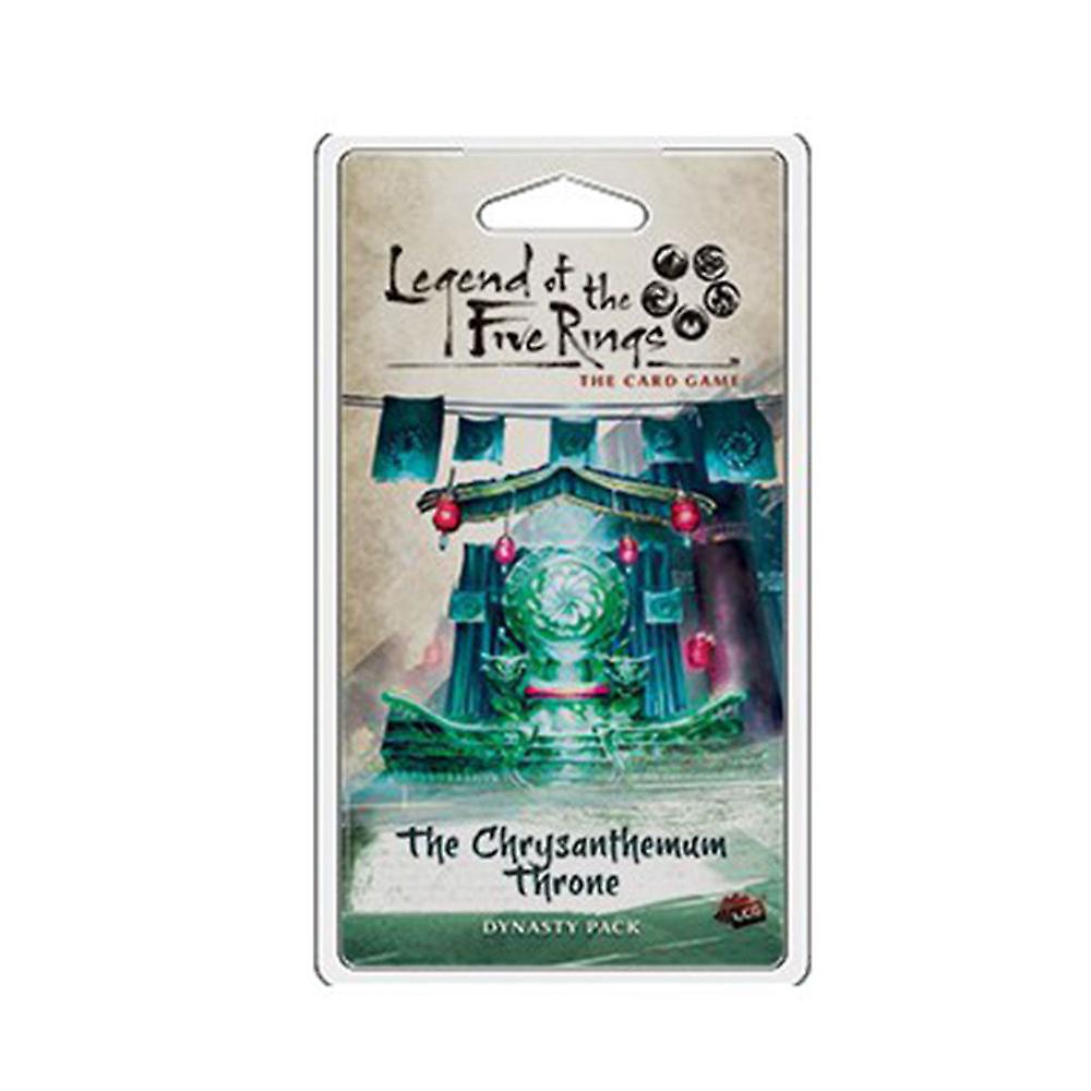 Legend of the Five Rings LCG the Chrysanthemum Throne Card Game Expansion