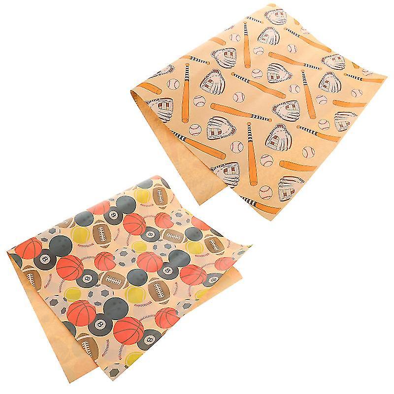 76X44.5cm Wrapping Paper 2pcs Creative Gift Wrapping Papers Present Wrapper Creative Gift